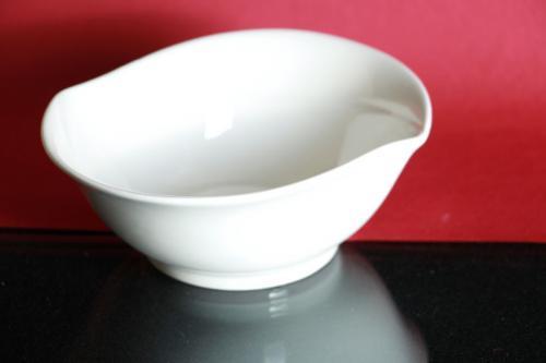 6x Müsli- Salatschälchen Müslischale Schale Schälchen weiss ca.16,5/13 cm. neu