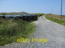 Photo 6x4 Track with silage bags Malin Head Co. Donegal  c2009