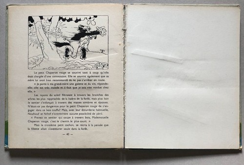 Walt Disney — Les trois petits cochons — album pop-up Hop-la! — Hachette — 1936 - Picture 10 of 14
