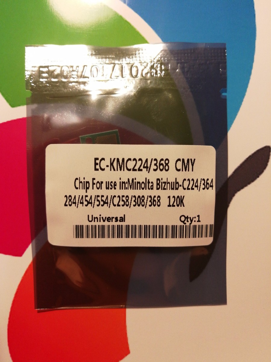 Maxiprint Chip Reset Unit Immagine Compatibile  IUP212C  Per Minolta C200, C203 | Ciano - Foto 7