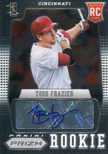 Todd Frazier Autographed 2012 Panini Prizm Rookie Card