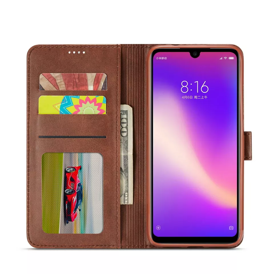For Xiaomi Redmi Note 8 9 11 12 13 14Pro Flip Cover PU Leather Wallet Stand Case - Image 2 of 4