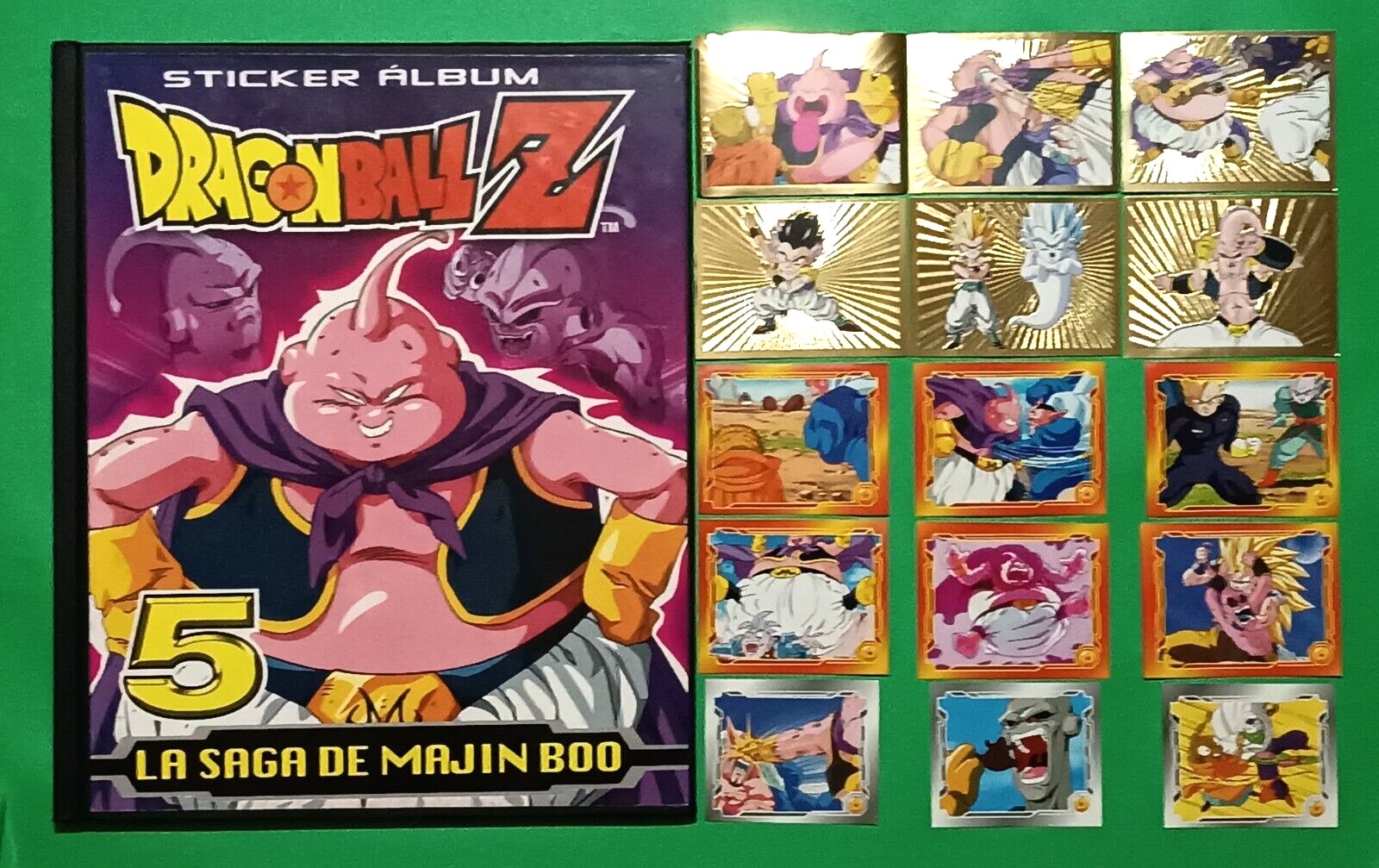 ALBUM DRAGON BALL 2 REED NAVARRETE + SET COMPLETO