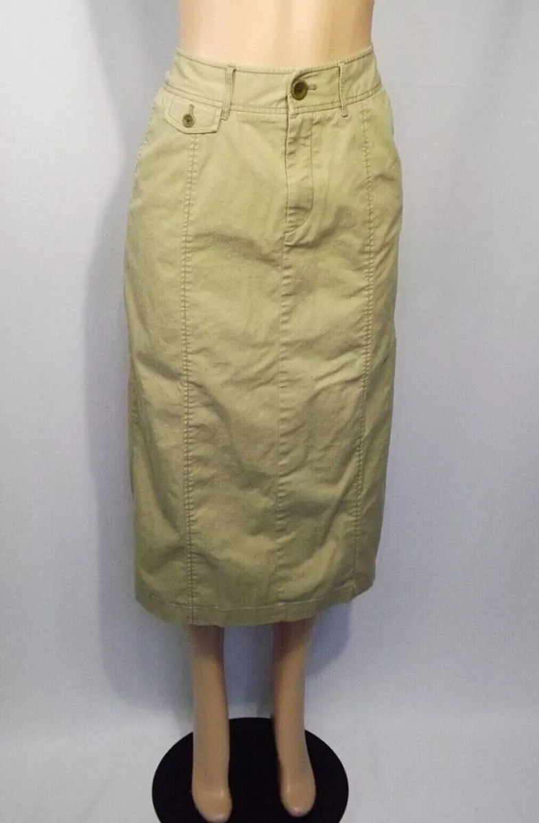 Petite double split clearance midi skirt