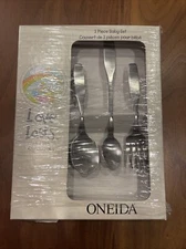 Oneida Stainless Flatware  - PAUL REVERE  - 3pc Baby Set * LOVE LASTS NEW READ ✨
