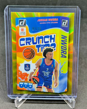 2024/25 Donruss Basketball Euroleague Crunch Time JORDAN NWORA GOLD 01/10 #7