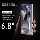 New ListingUnlocked 6.8" S24 Ultra Smartphone Android Cell Phone Dual Sim Mobile Phones Usa