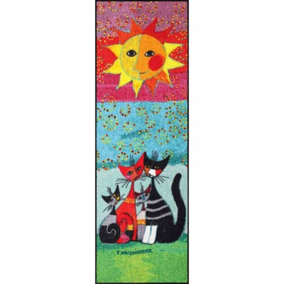 Rosina Wachtmeister Fußmatte waschbar Momenti 60x180 cm Schmutzfangmatte