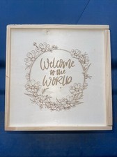 Newborn Girl Gift Box Welcome to the World