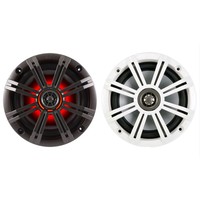 Kicker Km 6.5 4 Ohm 195w Multicolor Led Lit Coaxial Marine Audio Speaker (pair) on sale Kicker Km 6.5 4 Ohm 195w Multicolor Led Lit Coaxial Marine Audio Speaker (pair) on sale