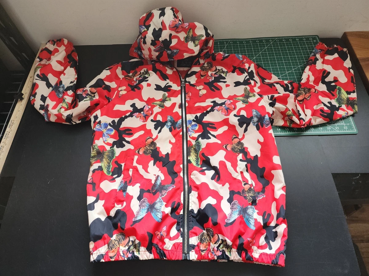 Butterfly camo deals windbreaker