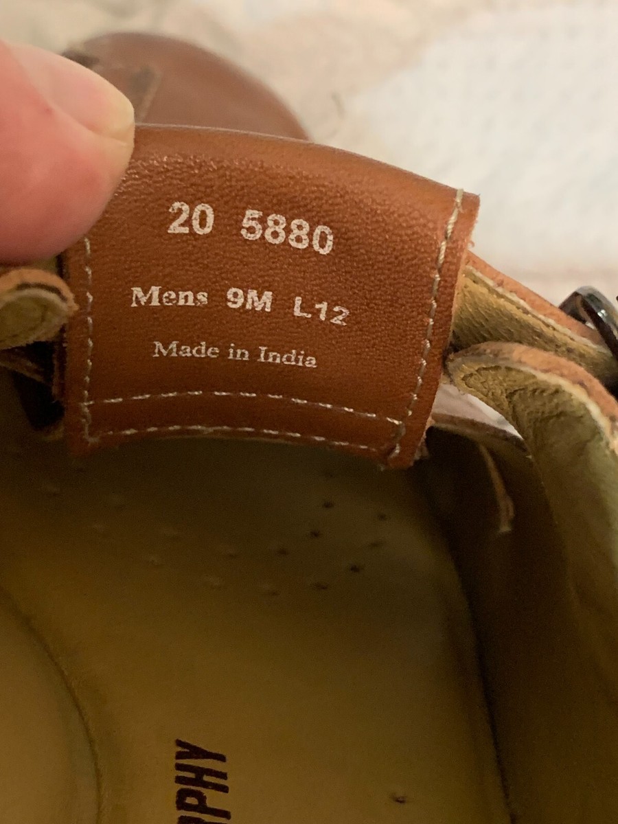 Johnston & Murphy Fisherman Sheepskin Leather Sandals Tan  display picture 3