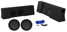 Sub Box MTX 12" Subs For 2009-17 Ford F150 Super Crew 2017 F250/350 Super Duty