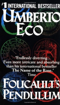 Foucault's Pendulum Eco, Umberto mass market paperback Very Good