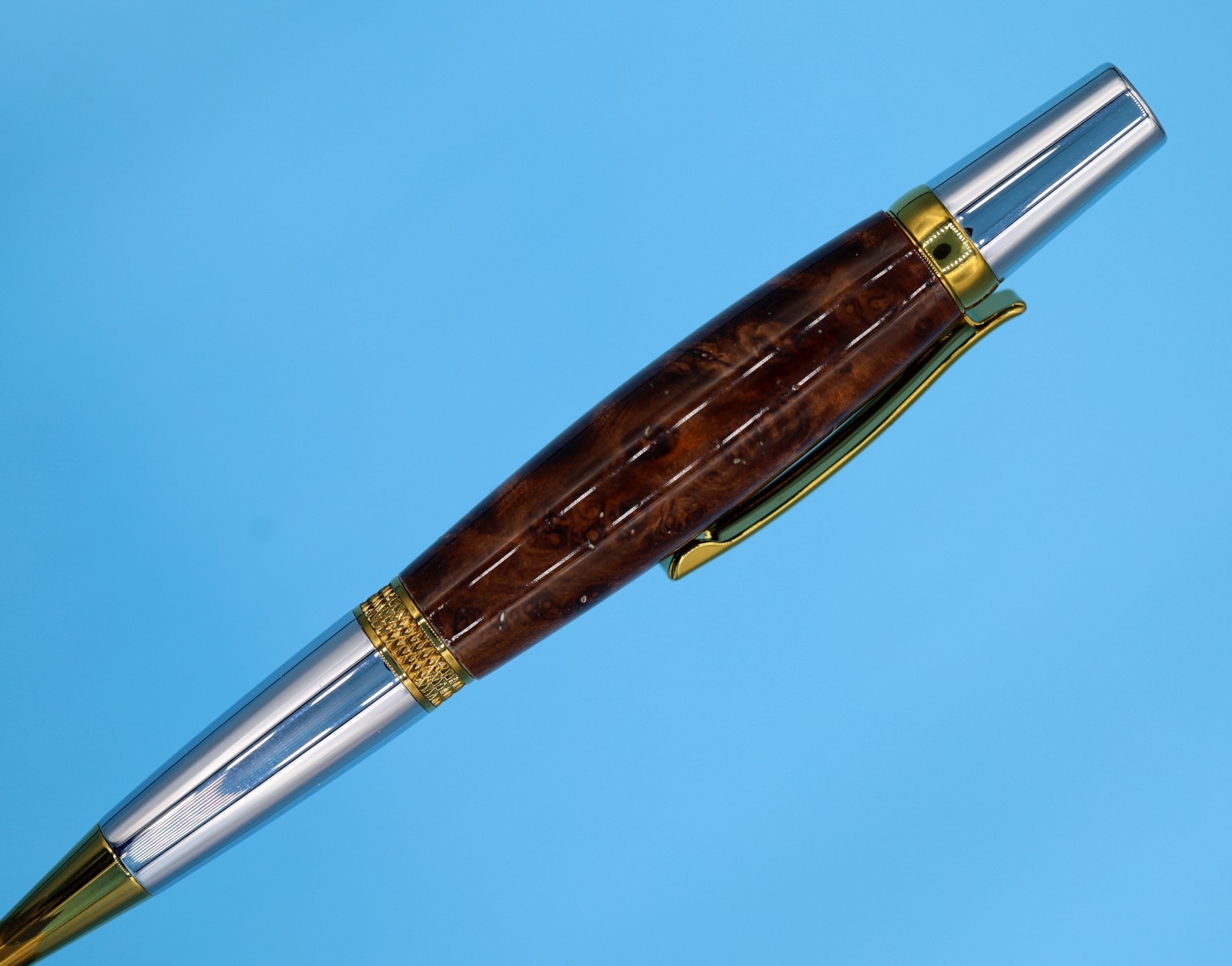 Redwood Burl Handmade Pen Fine Luxury Writing Instrument for Professionals