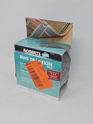 ROBERTS 2-1/2 in. x 8.3 yds. Rug Traction Anti-Slip Rubber Tape 