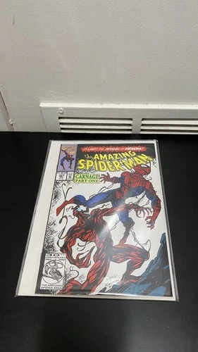 The Amazing Spiderman Carnage part 1 Vol. 1 No. 361 1992 1st app carnage Key