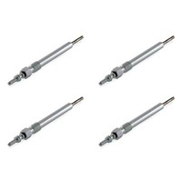 4X Hella GlÜHkerzen 8EG 008 498-171 Passend FüR 4-ZYLINDER Audi A1 A3 A4 A5 A6