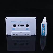 Cassette Head Cleaner Tape with Fluid - Easy to Use Restore