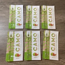 Camo Natural Leaf Wraps Guava Self Rolling Herbal Wraps (6 Packs/30 Sheets)