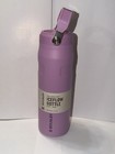 Stanley IceFlow 24 fl oz Purple Stainless Water Bottle Flip Straw Lid Leakproof — photo 1