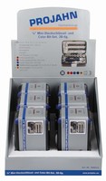 "Projahn Display 6X Mini-SteckschlüSsel- Und Bit-Box Metrisch 1/4\" 38-Teilig"