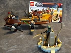 LEGO Star Wars: Desert Skiff (9496) all parts and minifigs - Sarlacc!