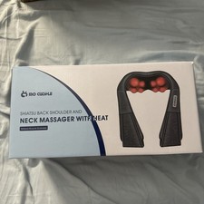 Mo Cuishle, Shiatsu Back 1 Count Pack of 1 , Black, Blue