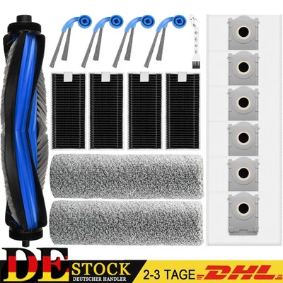 MARKENLOS 18tlg Ersatzteile Set für Ecovacs Deebot T80 Omni Zubehör Bürsten Filter Beutel