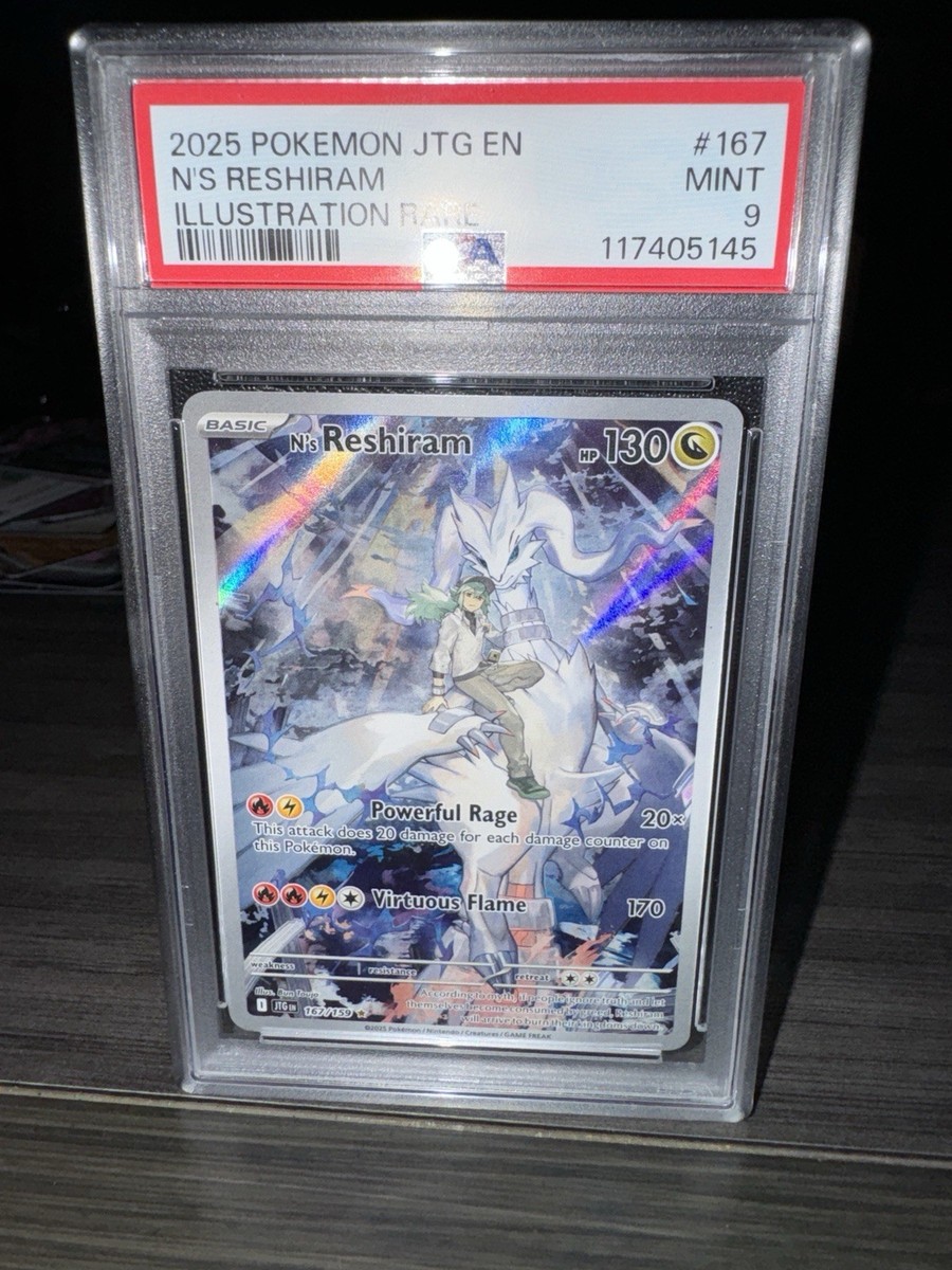 ネンドールex N's Reshiram 167/159 Sv09: Journey Together Holo for sale
