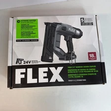 FLEX 24V 18GA Brushless 1/4-inch Narrow Crown Stapler Tool Only - FX4511-Z 
