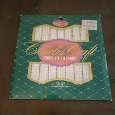 Charles Craft Waste Canvas 8.5 Count White Cotton Sheet 12x18 for Cross Stitch