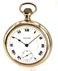 1913 Stunning Mint WALTHAM 21J Adj5 Engraved Design. Gents Pocket Watch Antique.