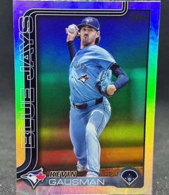 Kevin Gausman 2025 Topps Series 1 Rainbow Foil Toronto Blue Jays #88