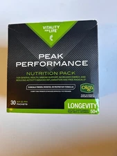 MELALEUCA Peak Performance Nutrition Pack Longevity 30 Packet Vitamins New 7/26
