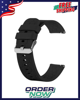 20mm Bands Compatible with Timex Expedition Band/Strap, 8.1 inches, Black