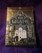The Grand Golden Glamour LE Playing Cards-Riffle Shuffle/Bravo Design-Cartamundi