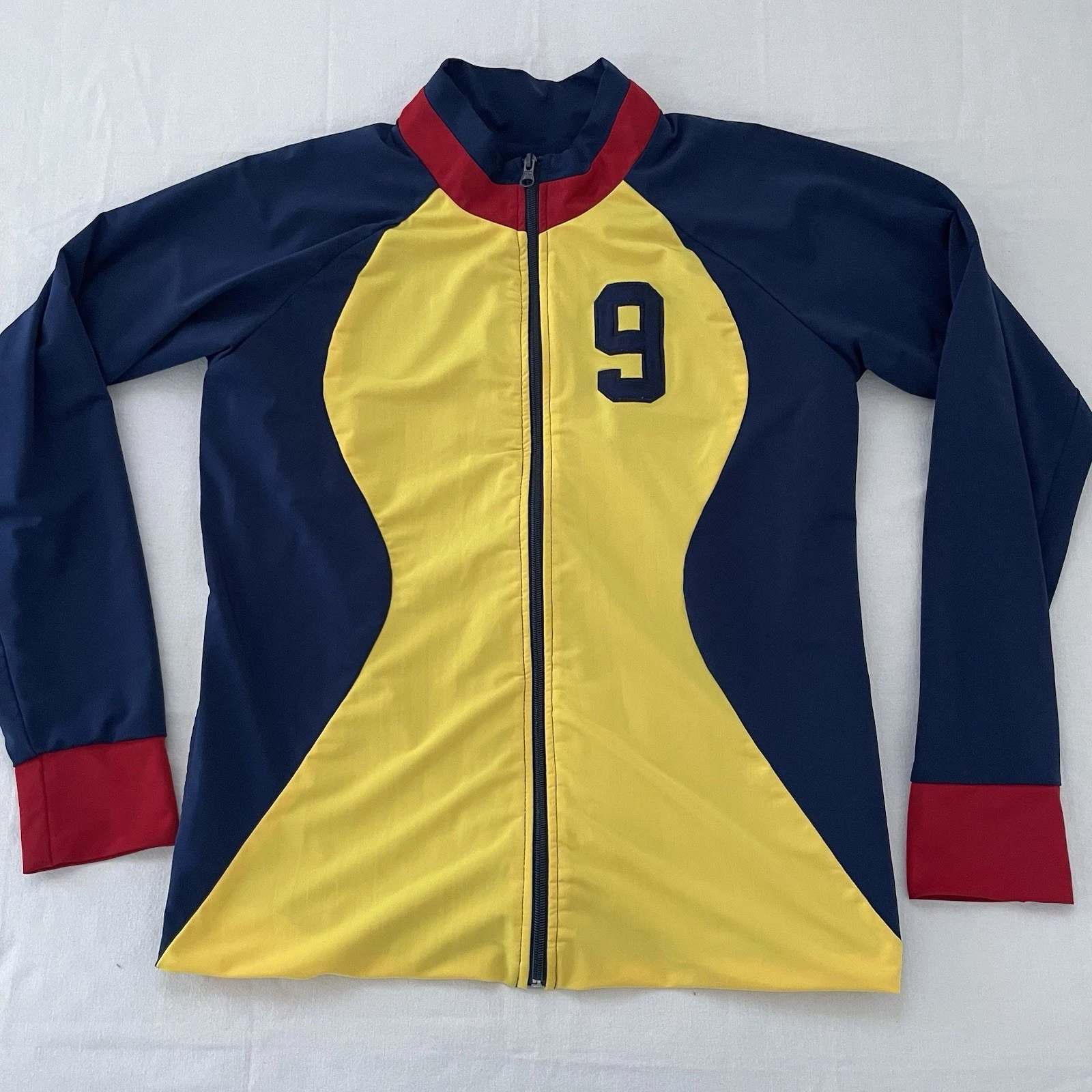 Misuno Colombia Jacket XL Track Windbreaker Yellow Blue Full Zip Unisex
Opens in a new window or tab
