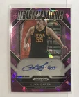 2023 Prizm Draft Picks Luka Garza Legacy Signatures Auto /99 Purple Cracked Ice