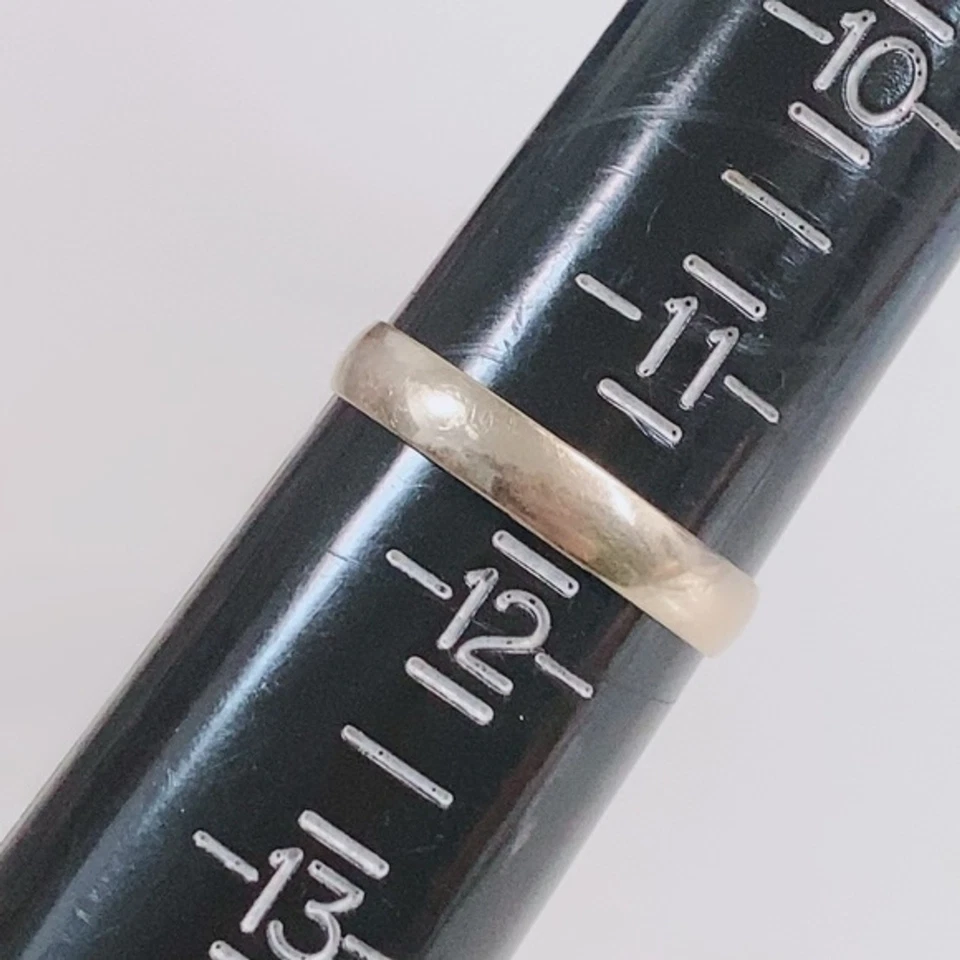 Alianza de boda de oro amarillo 10k KEEPSAKE para hombre talla 11,5 Foto 4 de 4