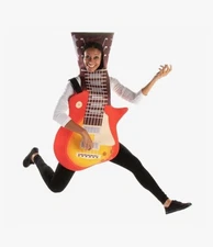 Sunburst Guitar Halloween Costume - Cool Rock Star Musical Instrument Outfit