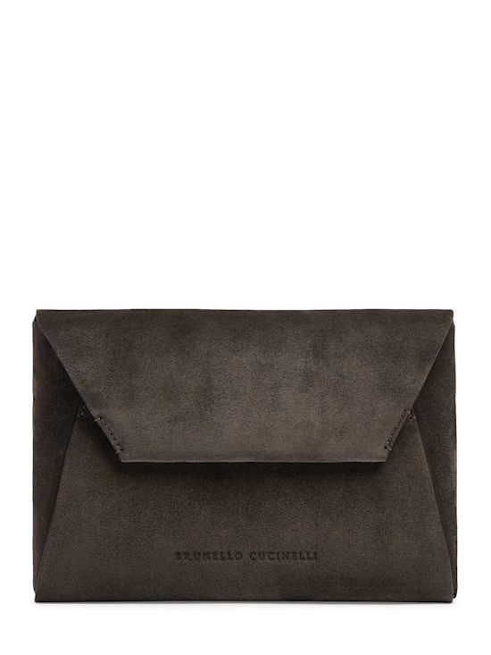 Brunello Cucinelli - Women - Soft clutch - Corvino 163290₽