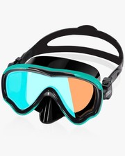 Swim Goggles with Nose Cover for Adults and Youth, Clear Wide View, No Leak