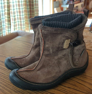 #ad #ad Privo by Clarks Waterproof Snow Boots Winter Shoes Womens Size 7 M Brown Suede $32.20