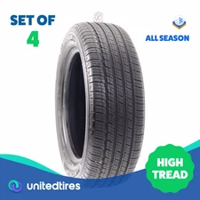 Set of (4) Used 225/60R18 Michelin Primacy MXM4 100H - 8/32