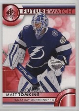 2023-24 SP Authentic Future Watch Red Limited Matt Tomkins #164 1i3m