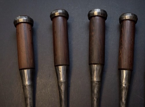 Japanese Style Bench Chisels with Rosewood Handles | Premium Wood Carving Tools - Zdjęcie 14 z 24