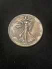 1941-P Walking Liberty Half Dollar 90% Silver Coin Interesting Toning Nice Coin