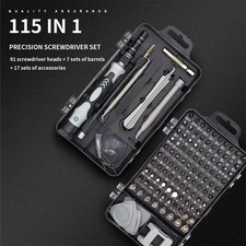 115 in 1 Magnetic Screwdriver Set Computer Pc Phone Repair Tool Kit Precision UK