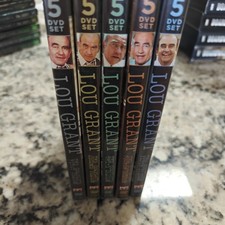 LOU GRANT THE COMPLETE SERIES SEASONS 1-5 DVD LOT/ED ASNER/VERY HARD TO FIND!